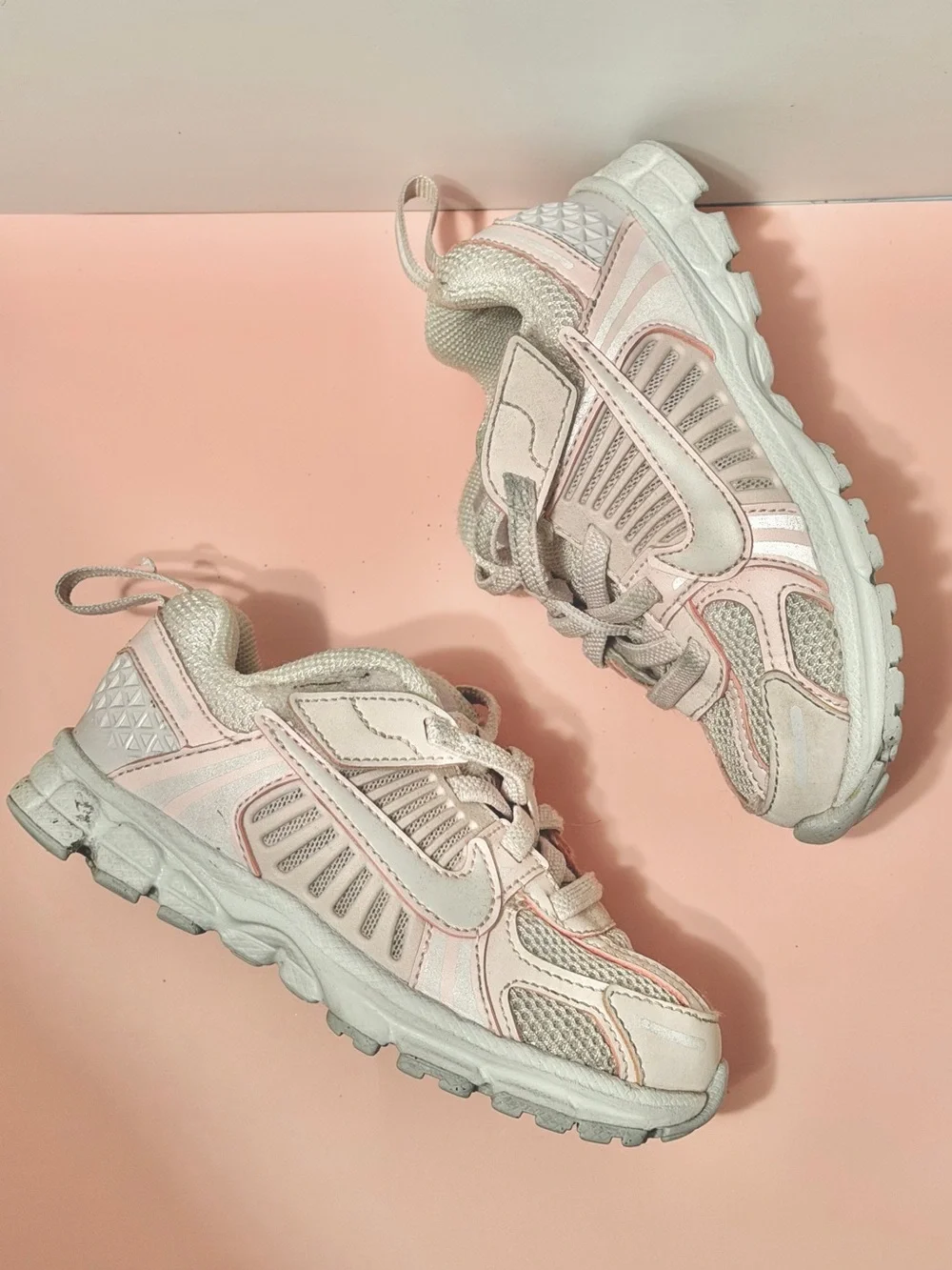 Pink nike vomero shoes